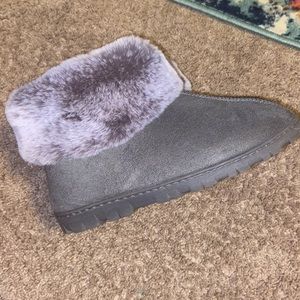 Jessica Simpson Fur House Shoes